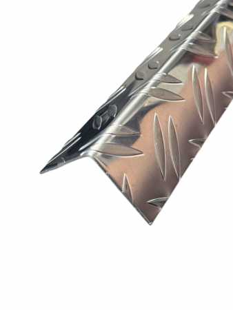 Alu Winkel Riffelblech 2,5/4,0 mm Duett